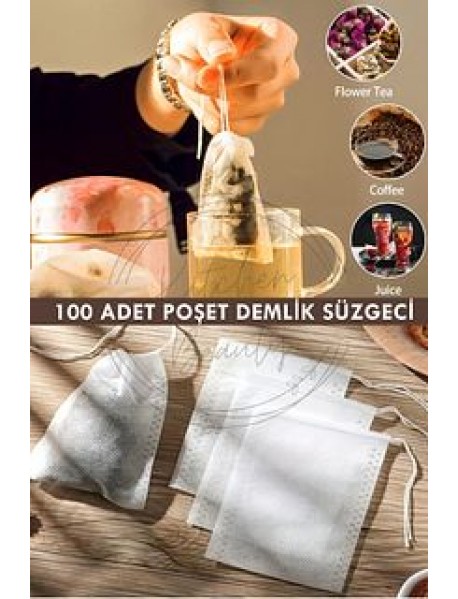 ÇAYDANLIK İÇİ ÇAY VE BİTKİ ÇAYI DEMLEME POŞETİ KÜÇÜK BOY