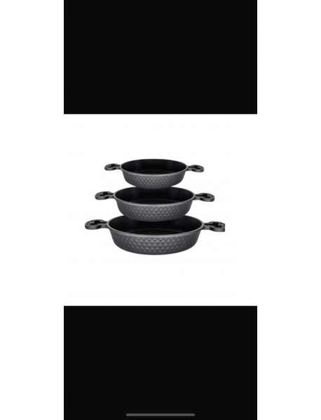 3 LÜ TİTANYUM SAHAN SETİ 18-20-23cm